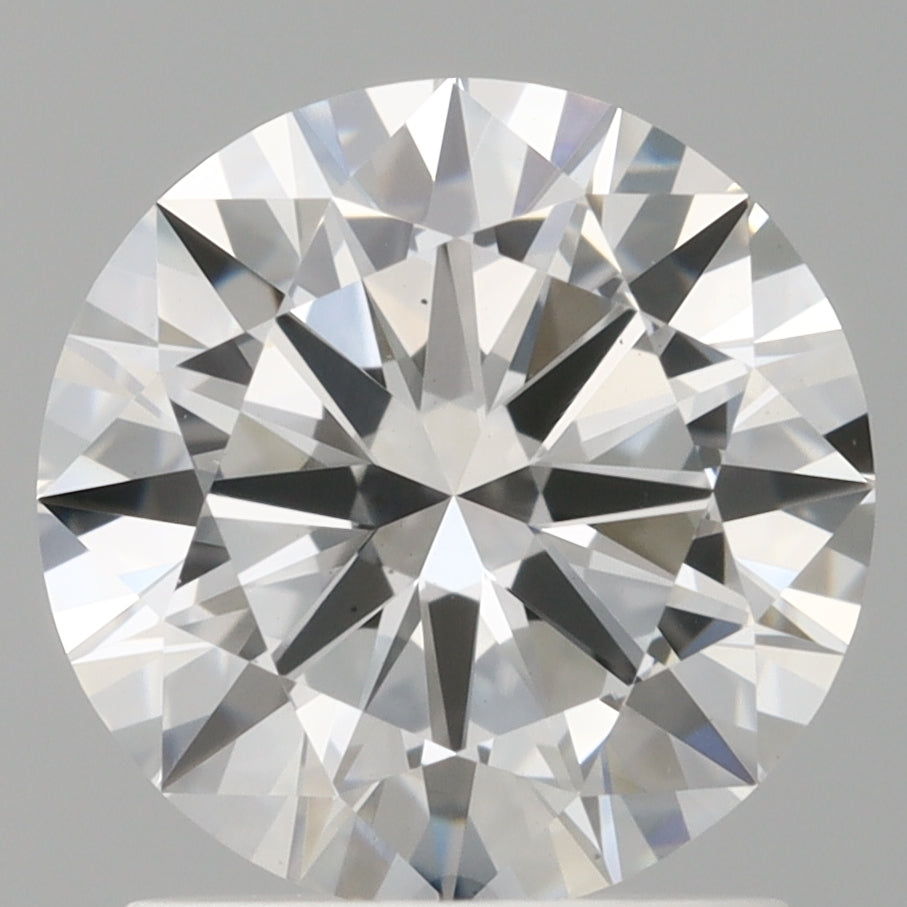 1.50 Carat Round Shaped, Excellent Cut, E Color, VS1 Clarity, IGI Certified Lab Grown Diamond