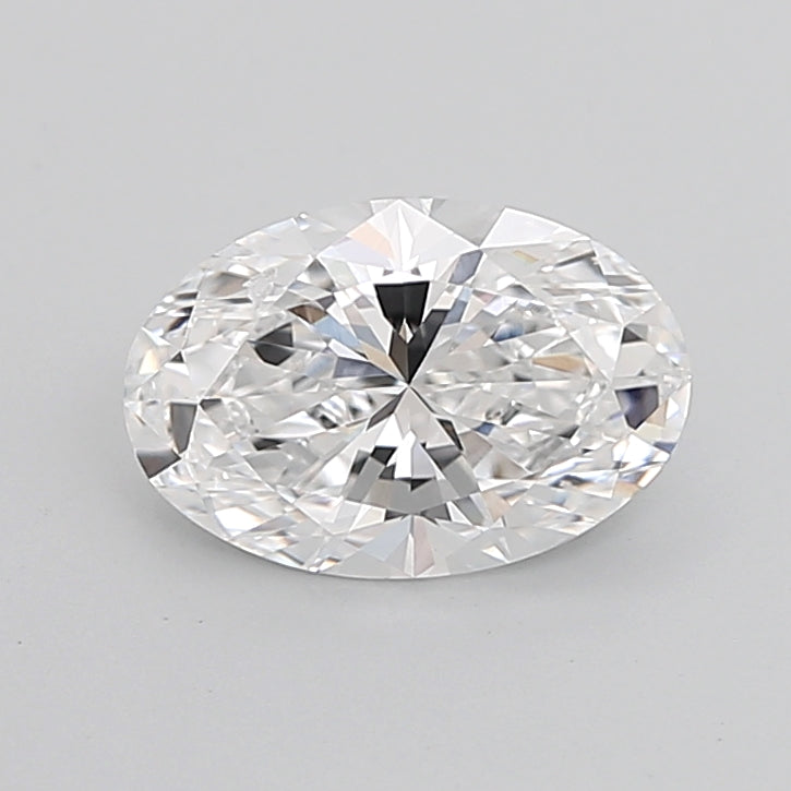 2.53 Carat Oval Shaped, Ideal Cut, D Color, VVS2 Clarity, IGI Certified Lab Grown Diamond
