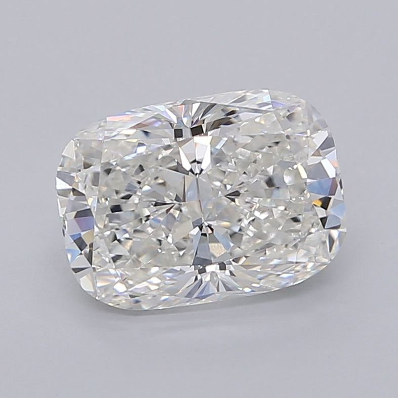 2.53 Carat Cushion Shaped, Ideal Cut, F Color, VVS2 Clarity, IGI Certified Lab Grown Diamond