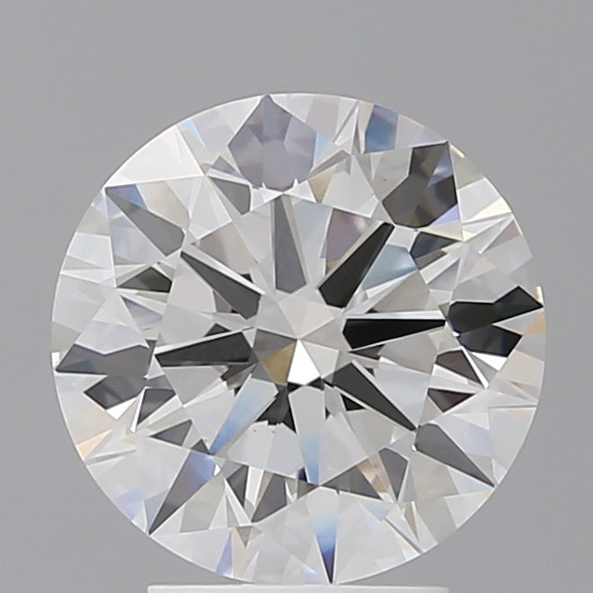 3.55 Carat Round Shaped, Ideal Cut, F Color, VVS2 Clarity, IGI Certified Lab Grown Diamond