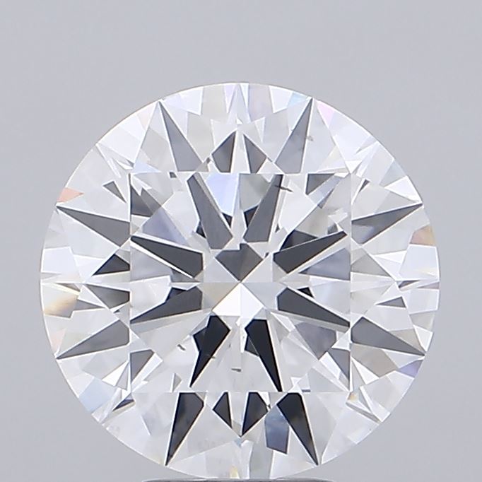 6.15 Carat Round Shaped, Ideal Cut, D Color, VS2 Clarity, IGI Certified Lab Grown Diamond