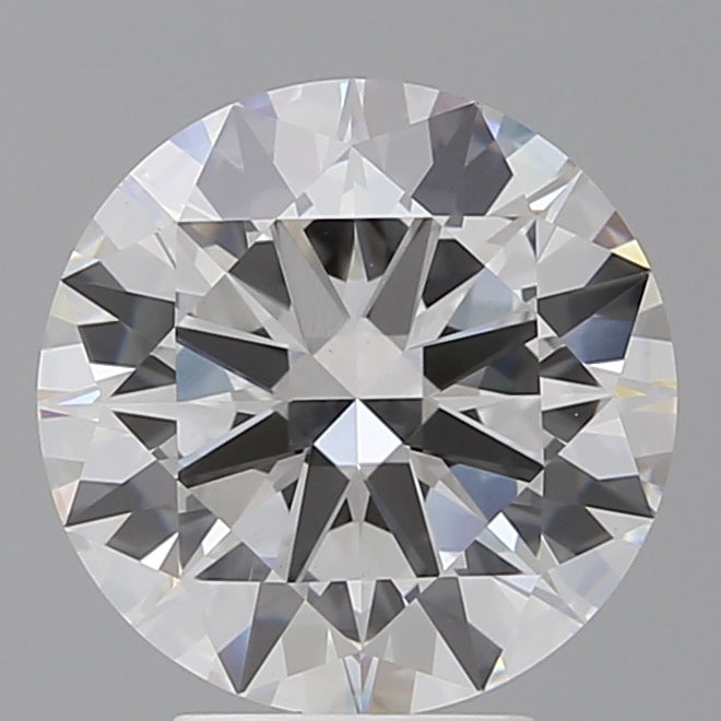 4.05 Carat Round Shaped, Excellent Cut, E Color, VVS2 Clarity, IGI Certified Lab Grown Diamond