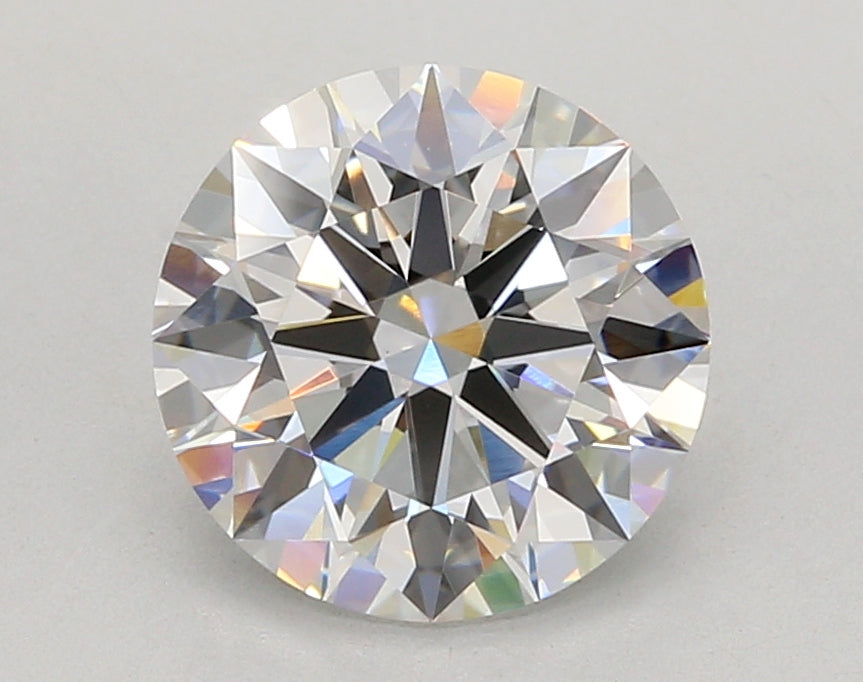 3.03 Carat Round Shaped, Ideal Cut, E Color, VVS2 Clarity, IGI Certified Lab Grown Diamond