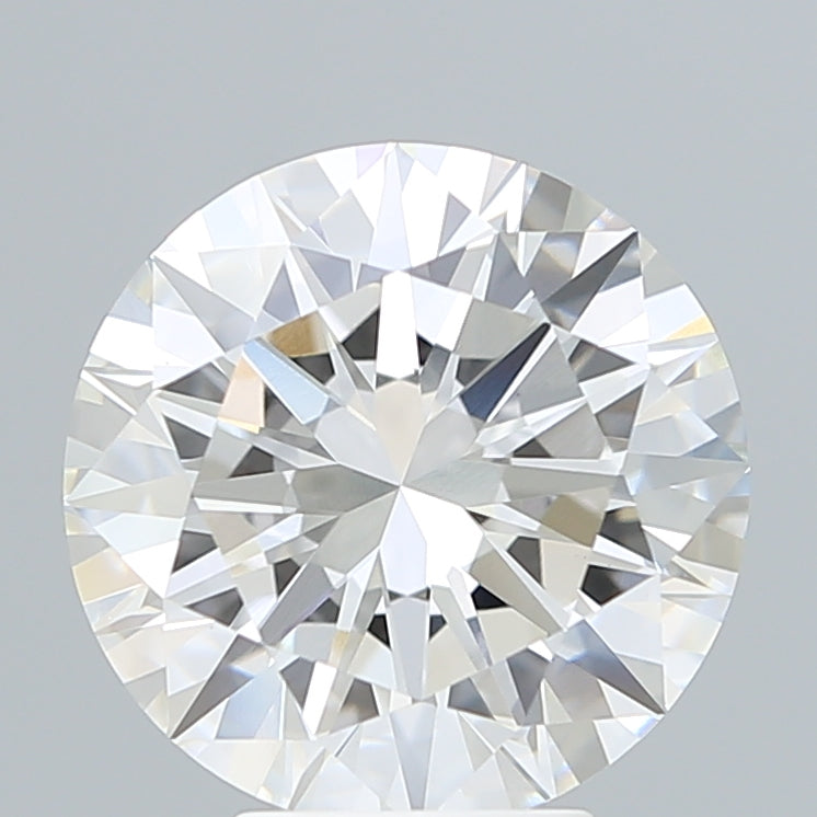 5.20 Carat Round Shaped, Excellent Cut, F Color, VS1 Clarity, IGI Certified Lab Grown Diamond