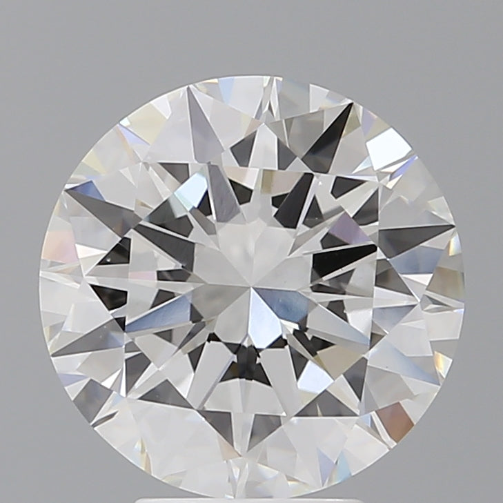 5.01 Carat Round Shaped, Excellent Cut, F Color, VVS2 Clarity, IGI Certified Lab Grown Diamond