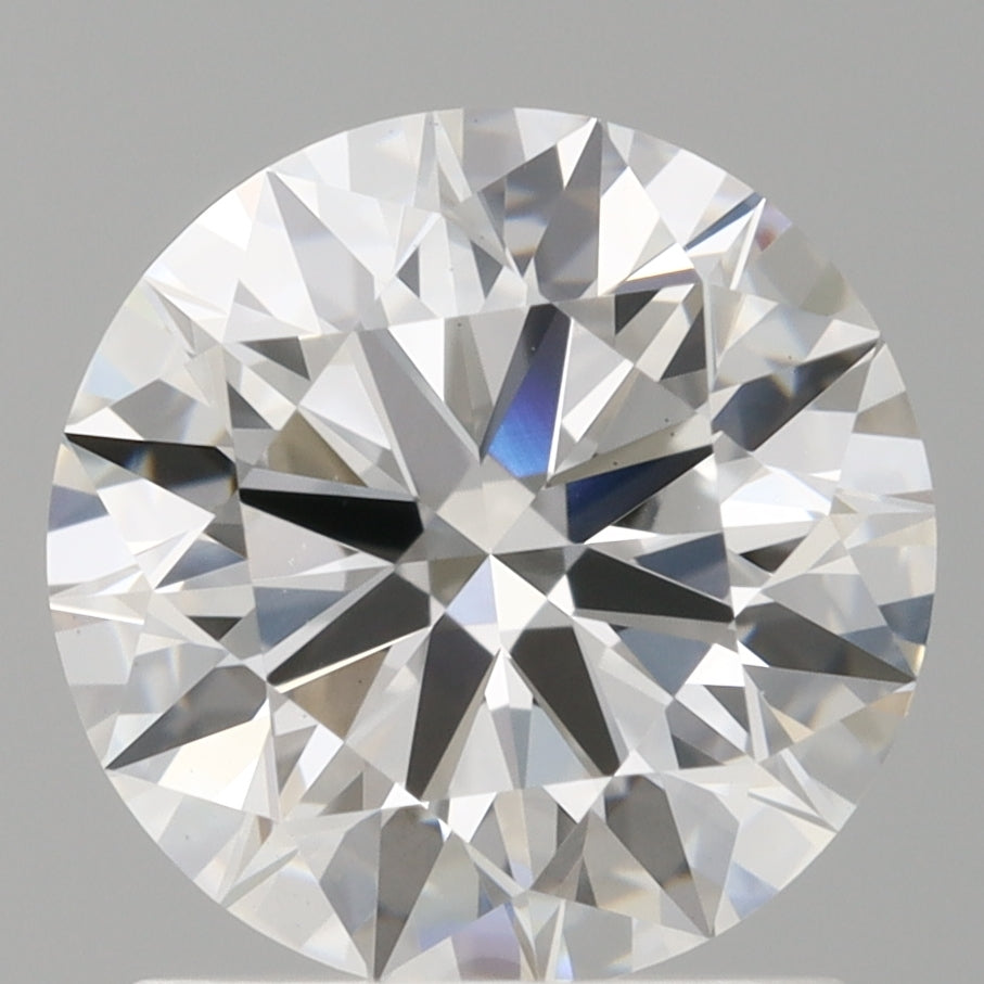 1.50 Carat Round Shaped, Ideal Cut, D Color, VS1 Clarity, IGI Certified Lab Grown Diamond
