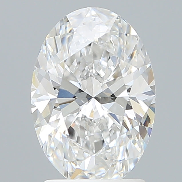 2.19 Carat Oval Shaped, Excellent Cut, D Color, VVS2 Clarity, IGI Certified Lab Grown Diamond