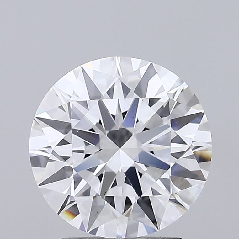 2.71 Carat Round Shaped, Ideal Cut, D Color, VS1 Clarity, IGI Certified Lab Grown Diamond