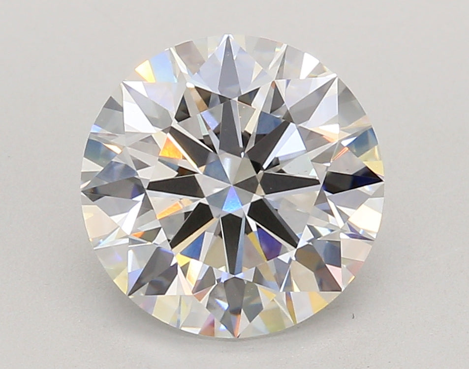 3.56 Carat Round Shaped, Ideal Cut, F Color, VVS2 Clarity, IGI Certified Lab Grown Diamond