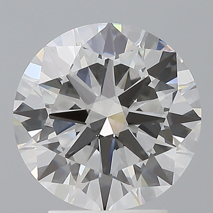 3.02 Carat Round Shaped, Excellent Cut, E Color, VVS2 Clarity, IGI Certified Lab Grown Diamond