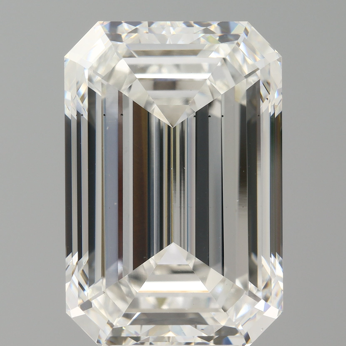 8.53 Carat Emerald Shaped, Ideal Cut, F Color, VS2 Clarity, IGI Certified Lab Grown Diamond
