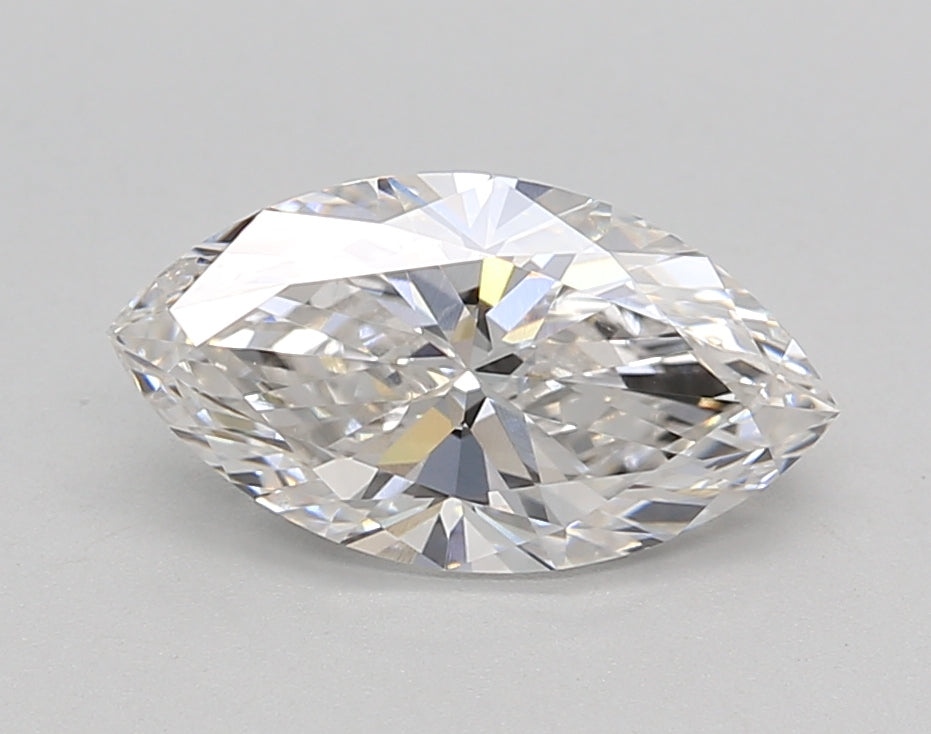 1.50 Carat Marquise Shaped, Ideal Cut, F Color, VVS2 Clarity, GIA Certified Lab Grown Diamond