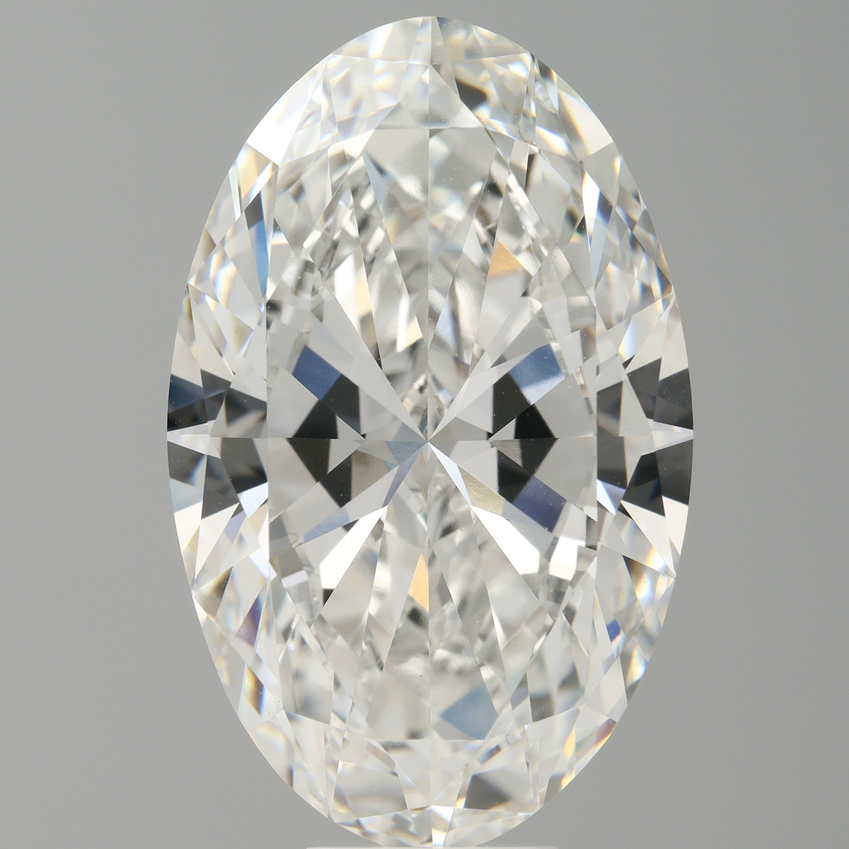 10.57 Carat Oval Shaped, Ideal Cut, F Color, VVS2 Clarity, IGI Certified Lab Grown Diamond
