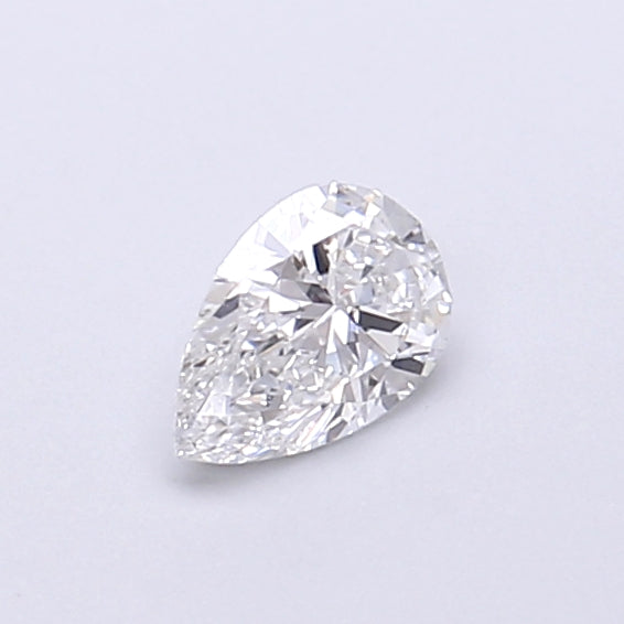 0.30 Carat Pear Shaped, Very Good Cut, D Color, VVS2 Clarity, IGI Certified Lab Grown Diamond
