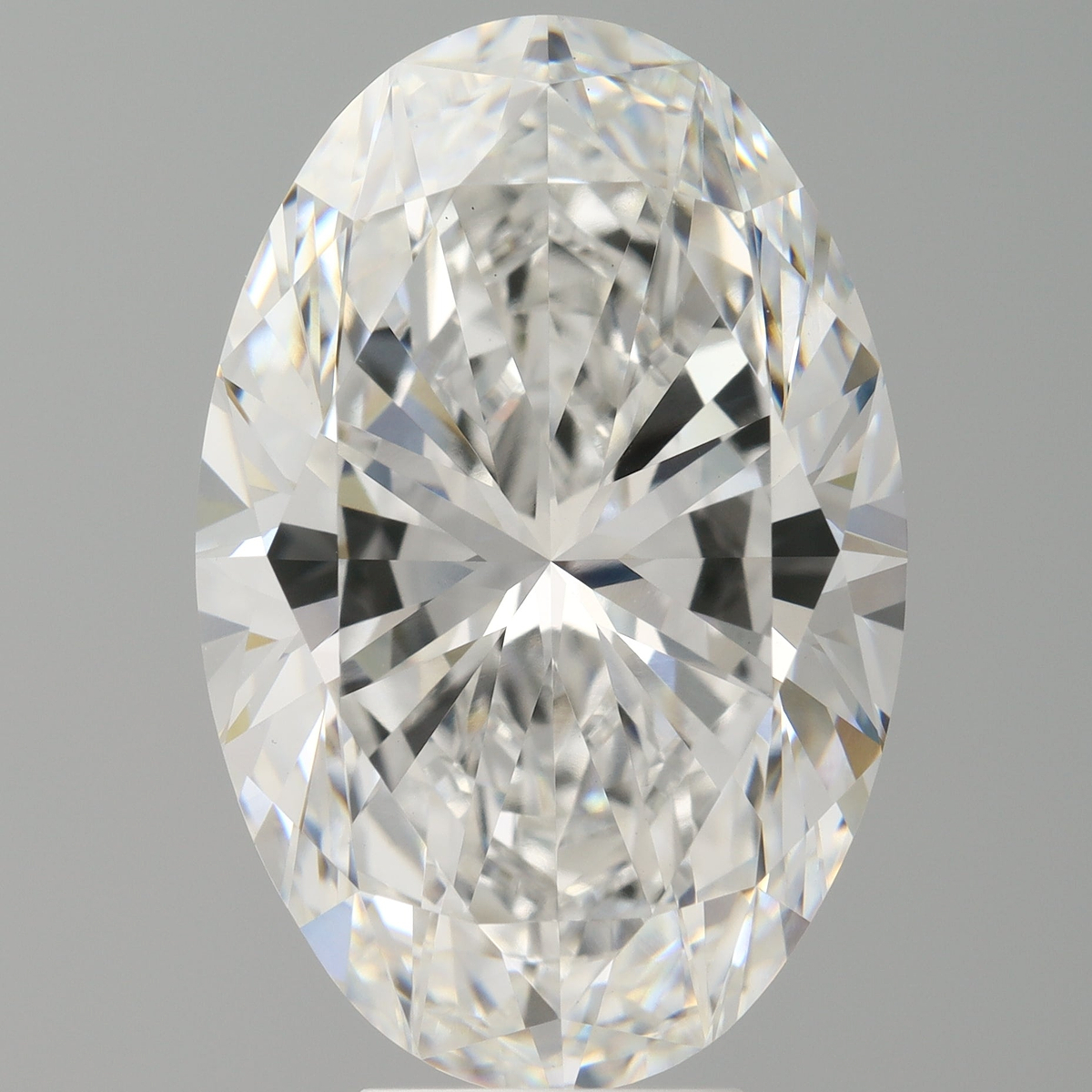 8.10 Carat Oval Shaped, Ideal Cut, E Color, VVS2 Clarity, IGI Certified Lab Grown Diamond