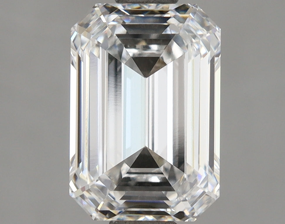 1.84 Carat Emerald Shaped, Excellent Cut, D Color, VVS1 Clarity, IGI Certified Lab Grown Diamond