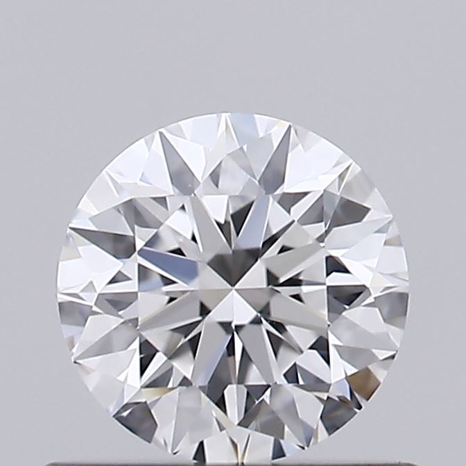 0.53 Carat Round Shaped, Ideal Cut, D Color, VVS2 Clarity, IGI Certified Lab Grown Diamond