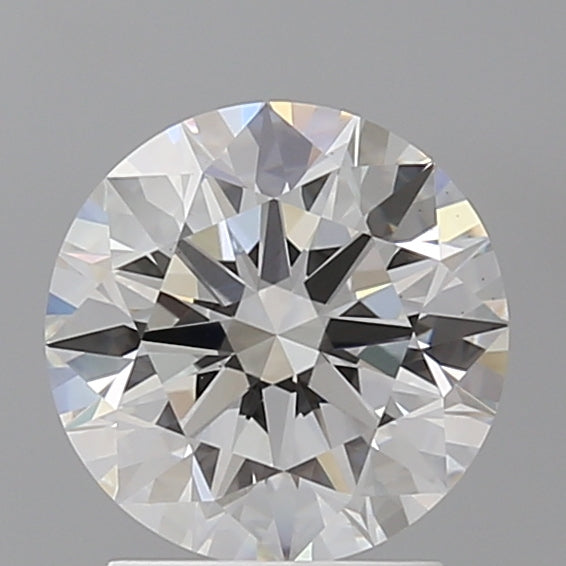 2.10 Carat Round Shaped, Ideal Cut, F Color, VS1 Clarity, IGI Certified Lab Grown Diamond