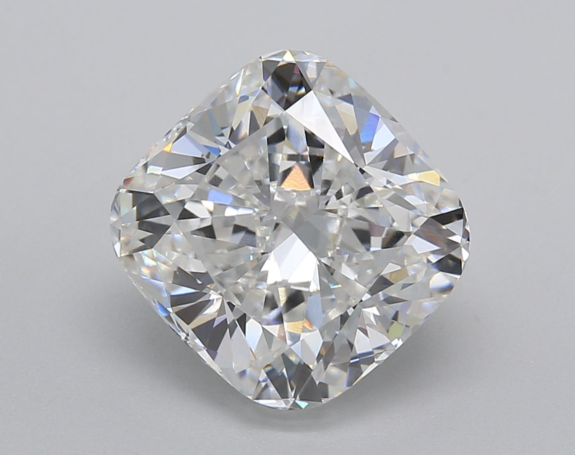 5.02 Carat Cushion Shaped, Excellent Cut, E Color, VS1 Clarity, IGI Certified Lab Grown Diamond