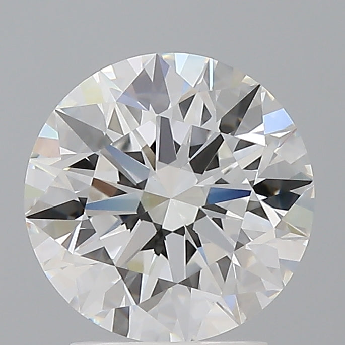 2.59 Carat Round Shaped, Ideal Cut, E Color, VVS2 Clarity, IGI Certified Lab Grown Diamond