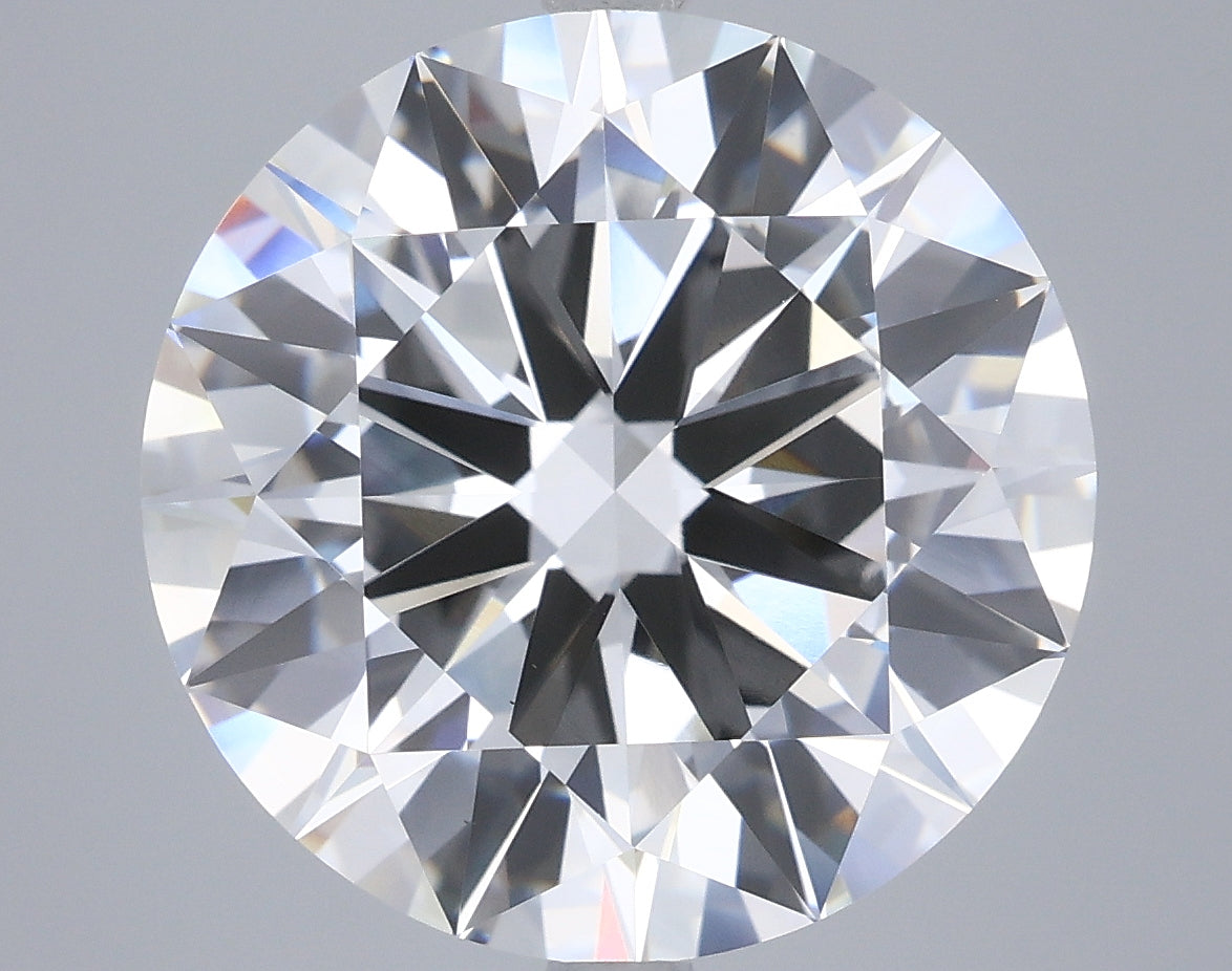 9.09 Carat Round Shaped, Ideal Cut, F Color, VS1 Clarity, IGI Certified Lab Grown Diamond