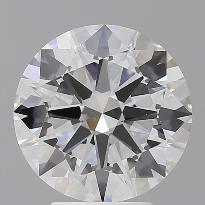 4.05 Carat Round Shaped, Excellent Cut, E Color, VVS2 Clarity, IGI Certified Lab Grown Diamond