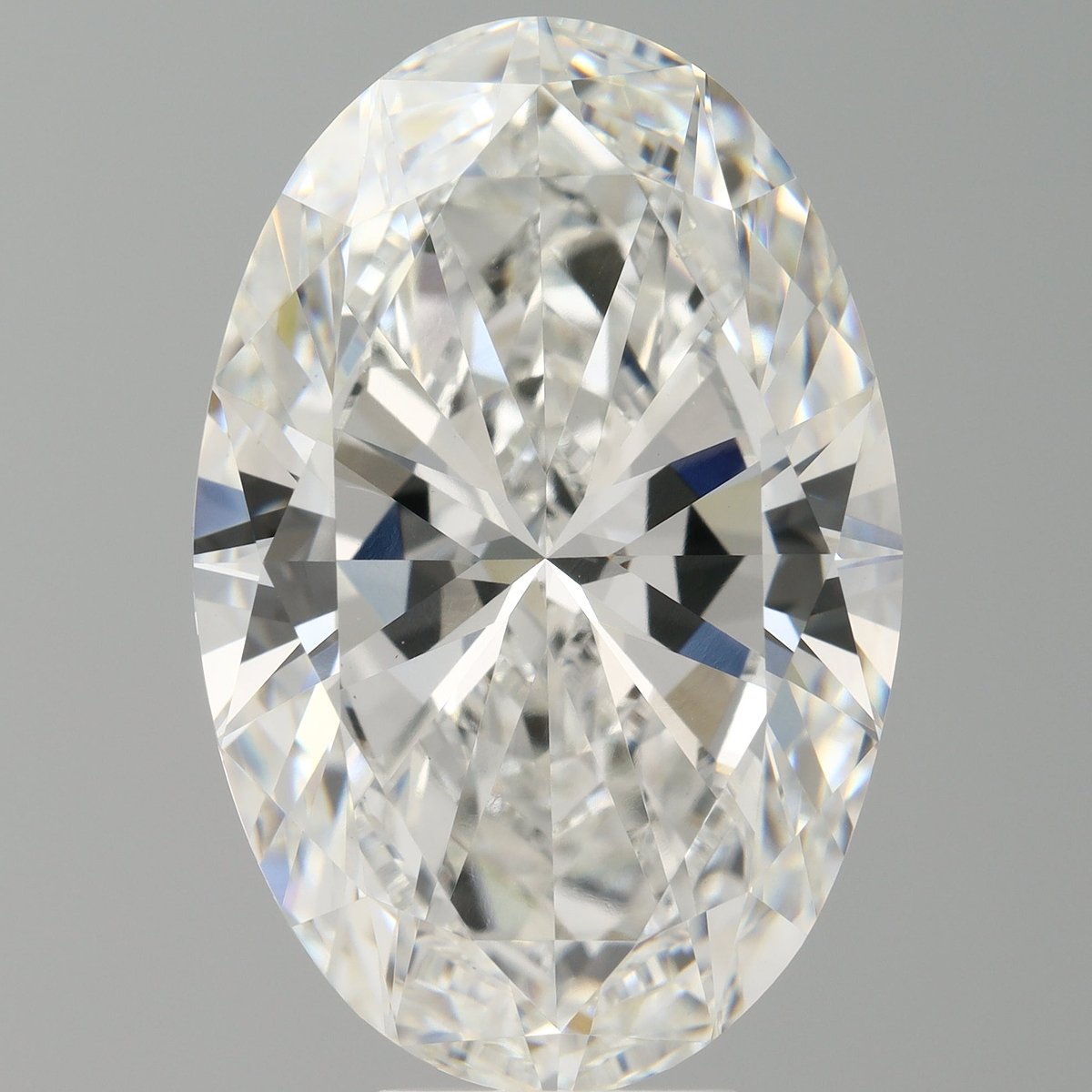 9.09 Carat Oval Shaped, Ideal Cut, F Color, VVS2 Clarity, IGI Certified Lab Grown Diamond