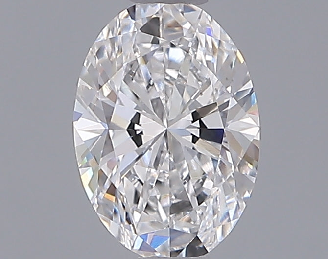 0.76 Carat Oval Shaped, Ideal Cut, D Color, VS2 Clarity, IGI Certified Lab Grown Diamond