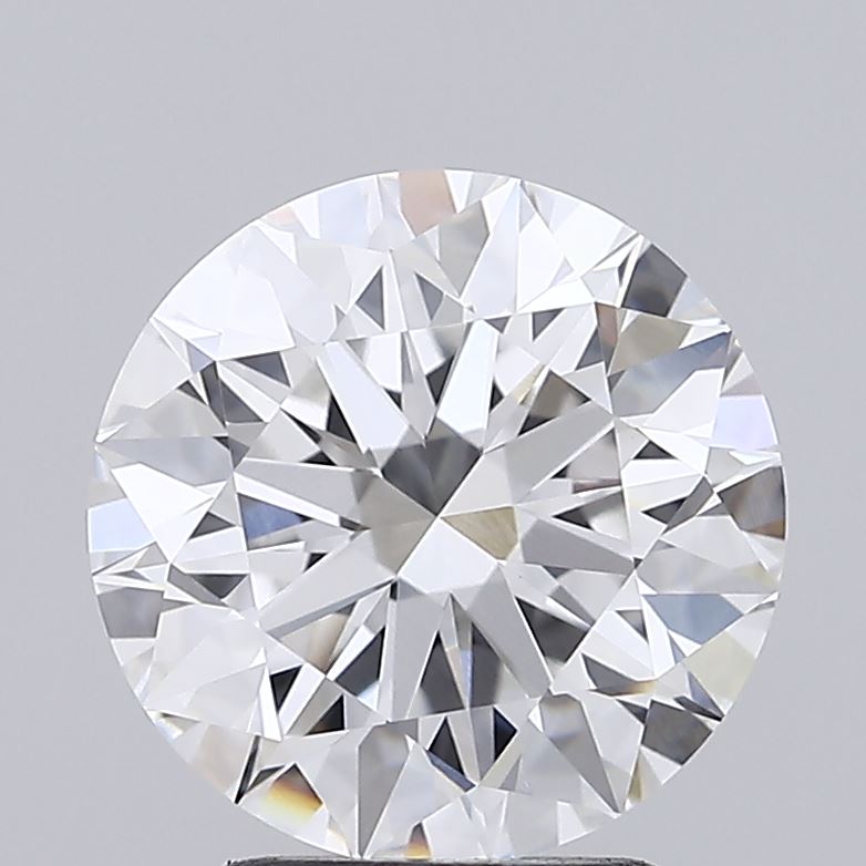 2.89 Carat Round Shaped, Ideal Cut, E Color, VVS2 Clarity, IGI Certified Lab Grown Diamond