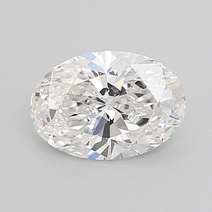 4.05 Carat Oval Shaped, Ideal Cut, E Color, VVS2 Clarity, IGI Certified Lab Grown Diamond