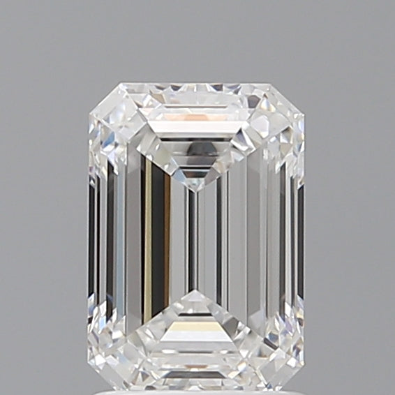 1.60 Carat Emerald Shaped, Ideal Cut, D Color, VVS2 Clarity, IGI Certified Lab Grown Diamond