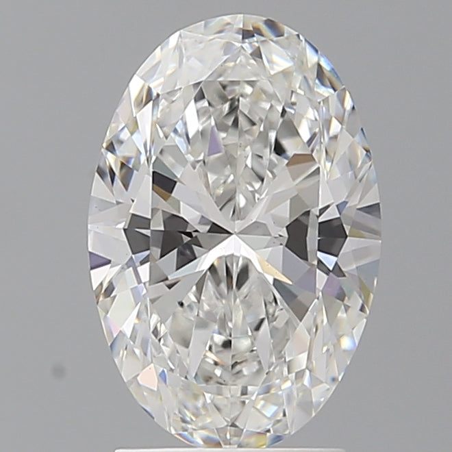 2.53 Carat Oval Shaped, Ideal Cut, E Color, VS1 Clarity, IGI Certified Lab Grown Diamond