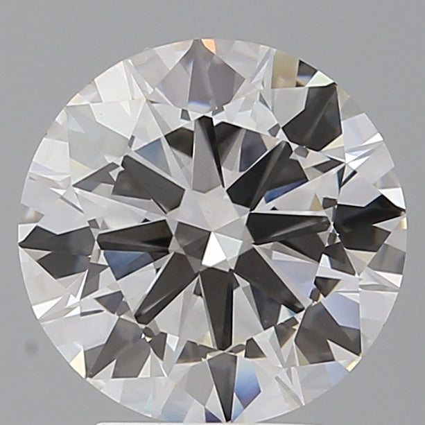 3.55 Carat Round Shaped, Excellent Cut, F Color, VS1 Clarity, IGI Certified Lab Grown Diamond