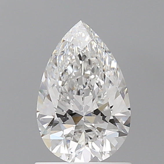 1.08 Carat Pear Shaped, Ideal Cut, D Color, VVS2 Clarity, IGI Certified Lab Grown Diamond