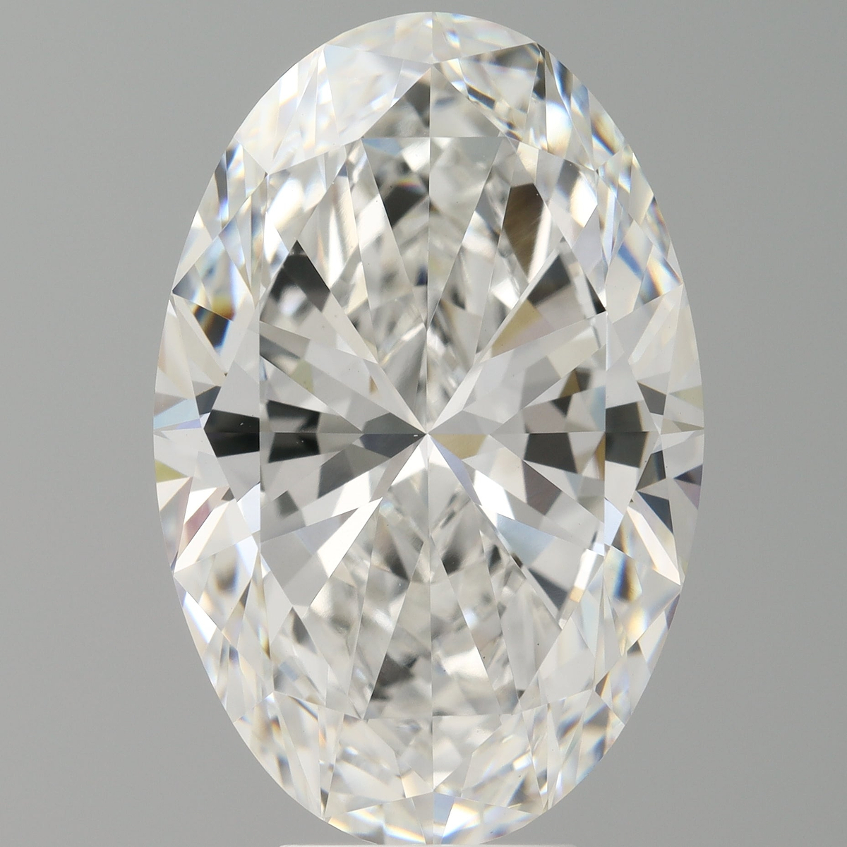 7.50 Carat Oval Shaped, Ideal Cut, E Color, VVS2 Clarity, IGI Certified Lab Grown Diamond