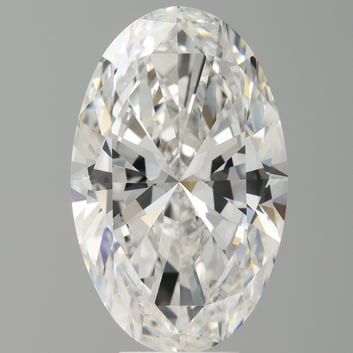 7.07 Carat Oval Shaped, Ideal Cut, E Color, VVS2 Clarity, IGI Certified Lab Grown Diamond