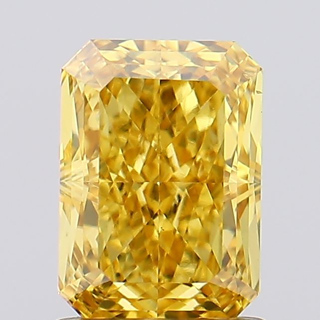 1.24 Carat Radiant Shaped, Excellent Cut, VS1 Clarity, IGI Certified Lab Grown Diamond