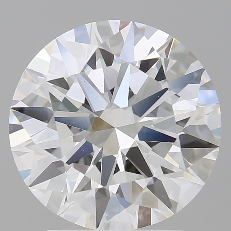 3.01 Carat Round Shaped, Excellent Cut, E Color, VS1 Clarity, IGI Certified Lab Grown Diamond