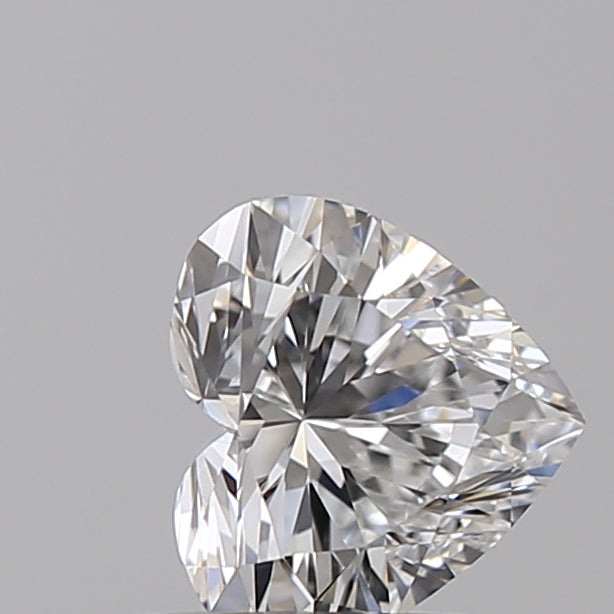0.52 Carat Heart Shaped, Ideal Cut, E Color, VVS1 Clarity, IGI Certified Lab Grown Diamond
