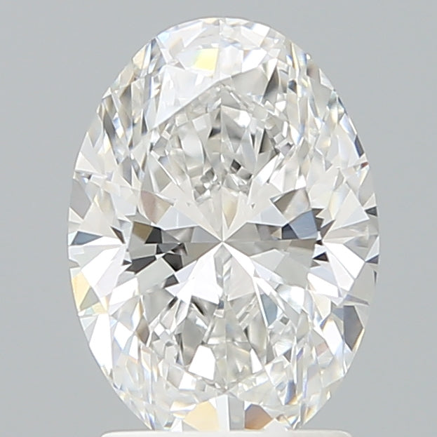 2.10 Carat Oval Shaped, Ideal Cut, E Color, VVS2 Clarity, IGI Certified Lab Grown Diamond