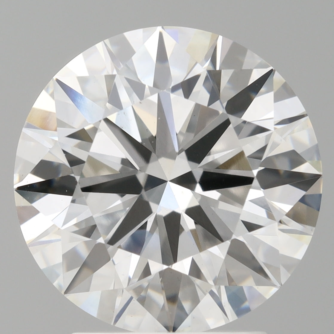 3.04 Carat Round Shaped, Ideal Cut, E Color, VS1 Clarity, IGI Certified Lab Grown Diamond