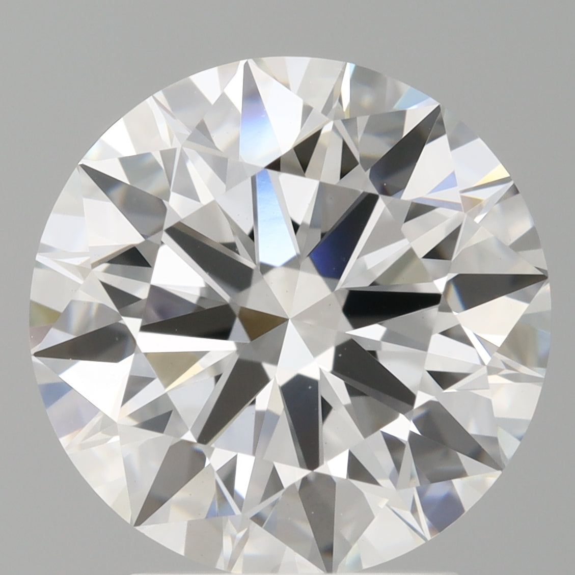 3.06 Carat Round Shaped, Ideal Cut, E Color, VVS2 Clarity, IGI Certified Lab Grown Diamond