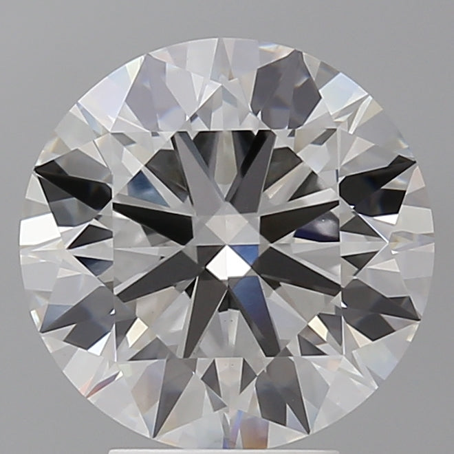 4.51 Carat Round Shaped, Ideal Cut, F Color, VVS2 Clarity, IGI Certified Lab Grown Diamond