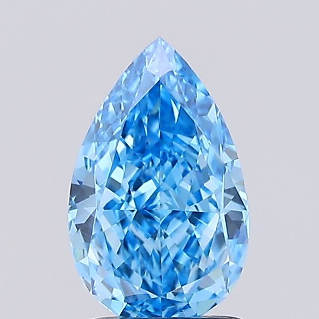 1.35 Carat Pear Shaped, Very Good Cut, VVS2 Clarity, IGI Certified Lab Grown Diamond