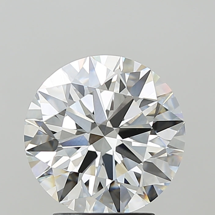 3.10 Carat Round Shaped, Ideal Cut, F Color, VVS2 Clarity, IGI Certified Lab Grown Diamond
