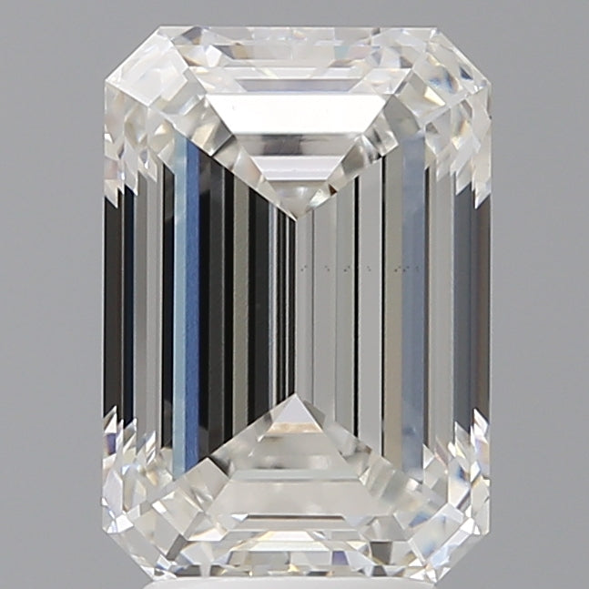4.08 Carat Emerald Shaped, Ideal Cut, F Color, VS1 Clarity, IGI Certified Lab Grown Diamond