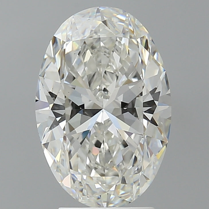 3.55 Carat Oval Shaped, Ideal Cut, F Color, VS1 Clarity, IGI Certified Lab Grown Diamond