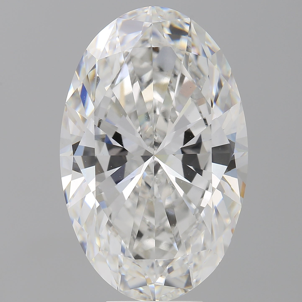 9.52 Carat Oval Shaped, Ideal Cut, F Color, VVS2 Clarity, IGI Certified Lab Grown Diamond