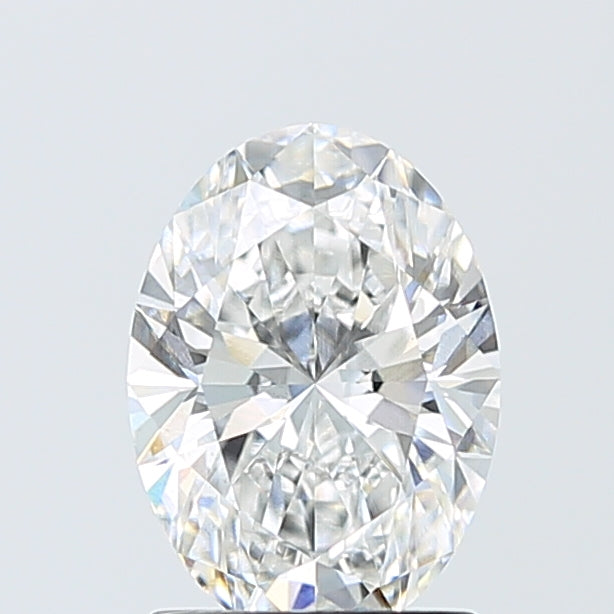 1.59 Carat Oval Shaped, Ideal Cut, D Color, VS1 Clarity, IGI Certified Lab Grown Diamond