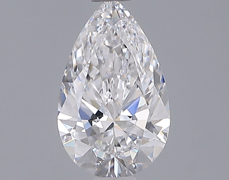 1.06 Carat Pear Shaped, Ideal Cut, D Color, VVS2 Clarity, IGI Certified Lab Grown Diamond